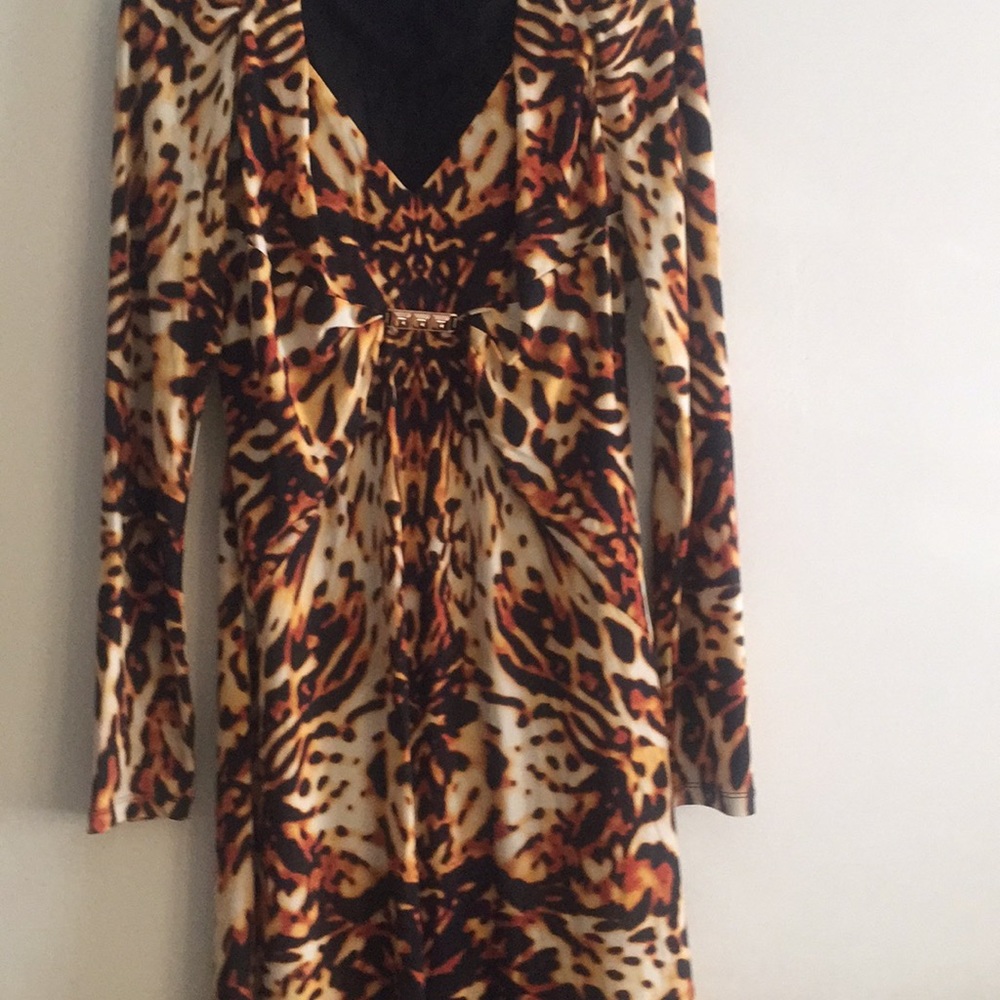 JL Leopard Midi Dress